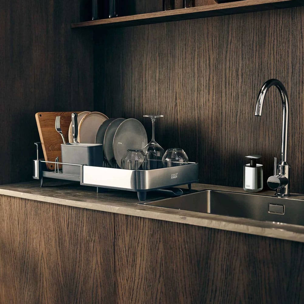 Joseph Joseph 2 Piece Stainless Steel Sink Organisation Set - 85189 image 6