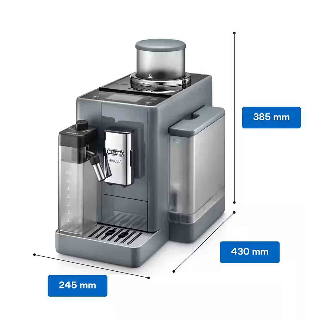 Delonghi Rivelia Bean to Cup Coffee Machine in Grey - EXAM44055G image 2