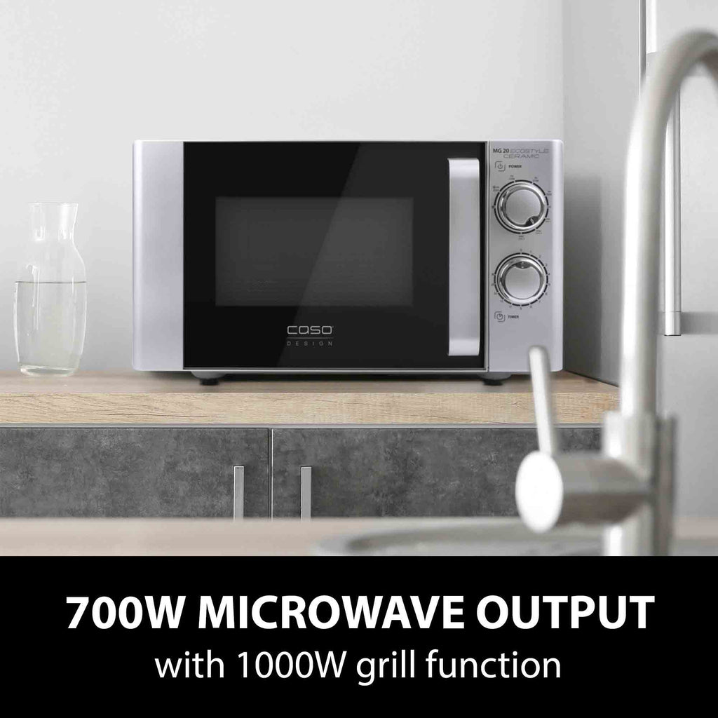 Caso Design MG20 EcoStyle Ceramic 20 Litre Microwave - 03316 image 2