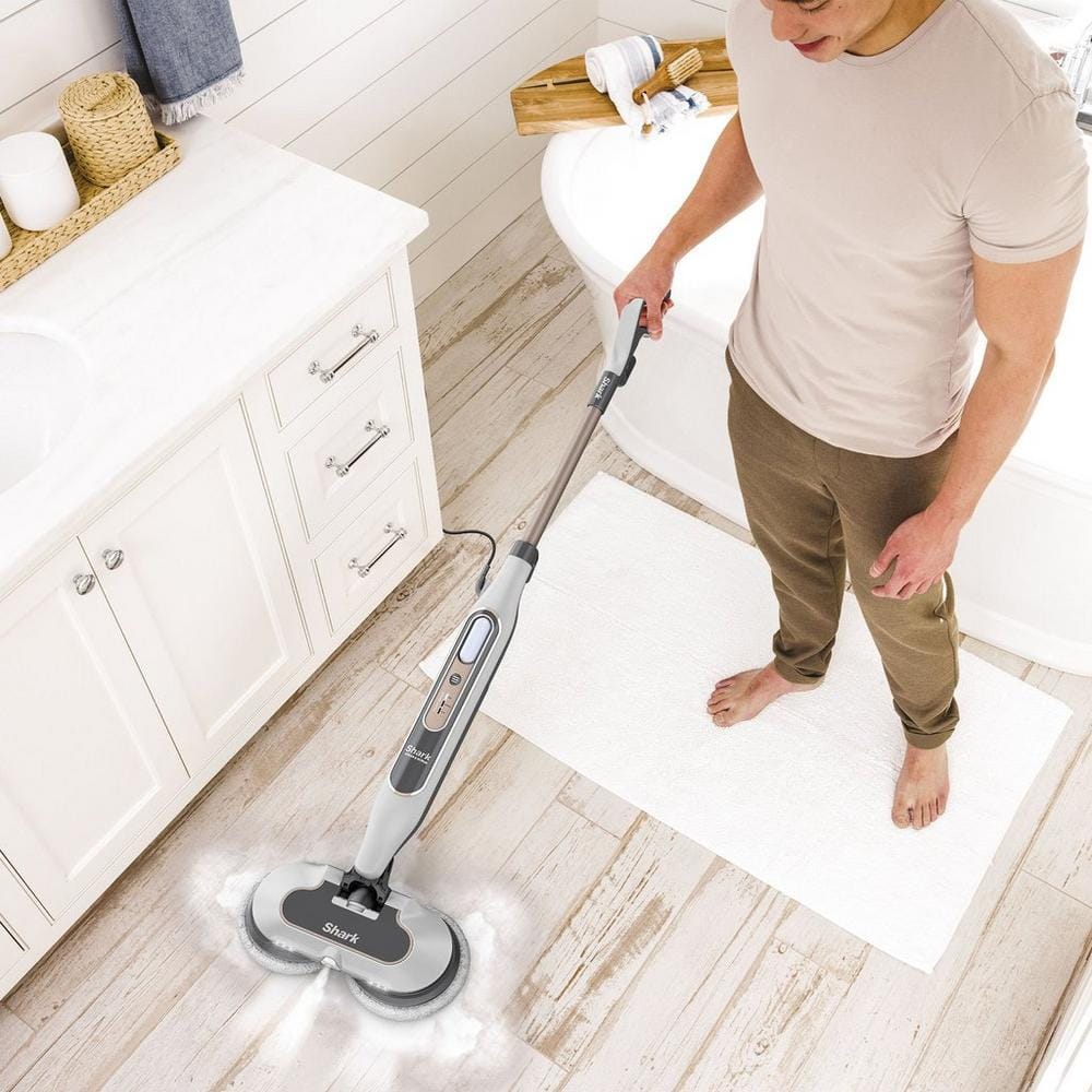 Shark Steam & Scrub Automatic Steam Mop with Steam Blaster - White S8201UK image 7