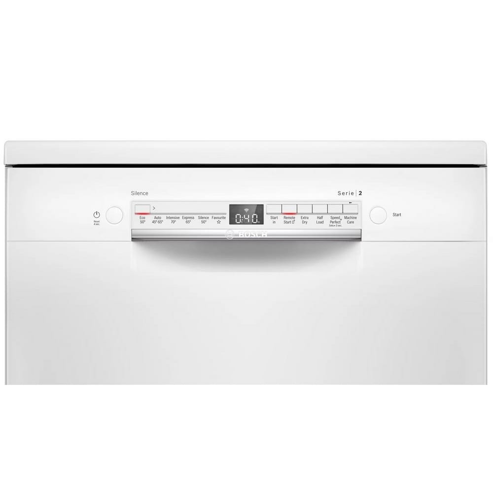 Bosch SMS2HVW67G 14 Place Setting Freestanding Dishwasher, 60cm Wide, White image 9