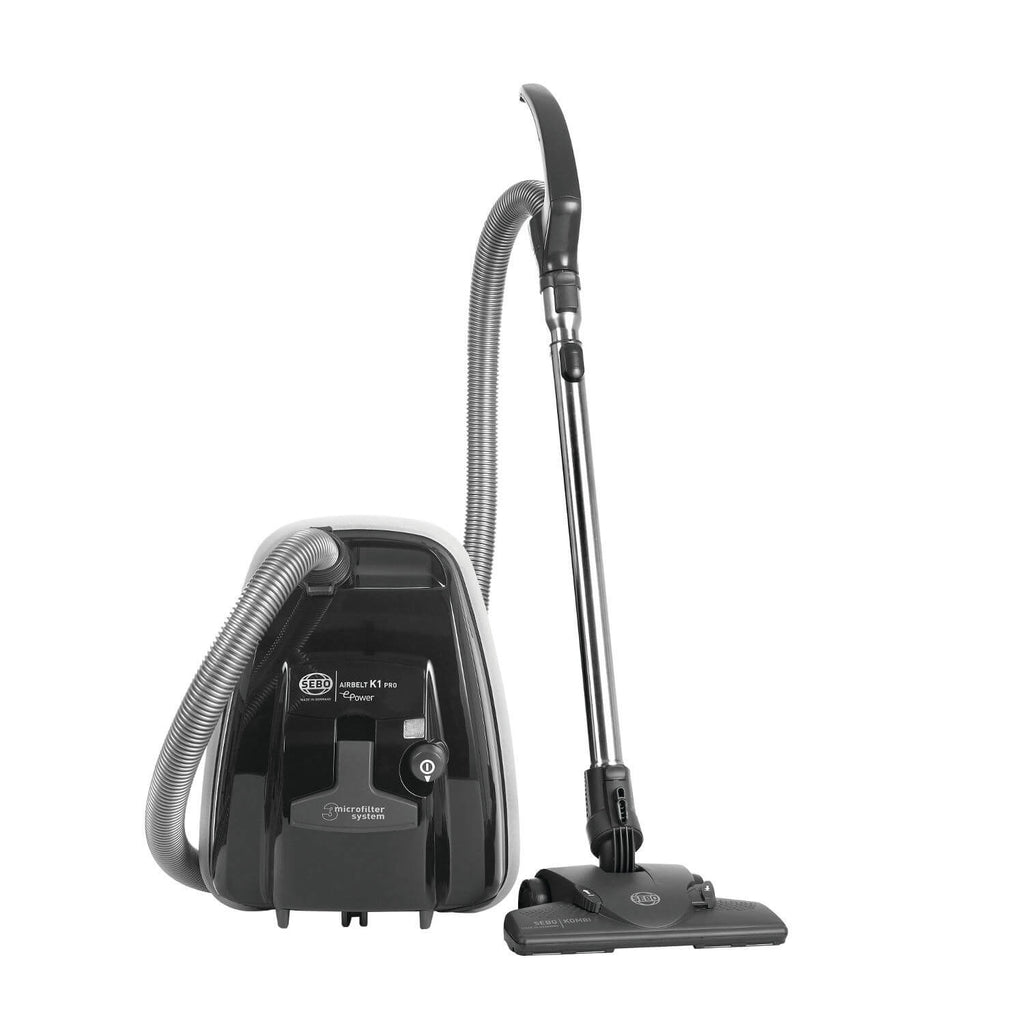 Sebo Airbelt K1 Pro ePower Cylinder Vacuum Cleaner in Black - 92662GB image 0