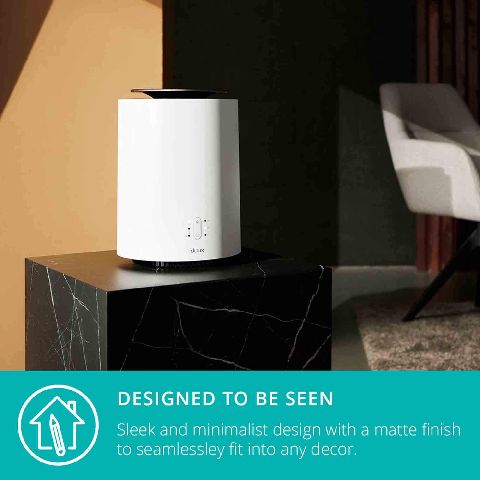 Duux Threesixty 2 Smart Fan + Heater in White - DXCH08UK image 3