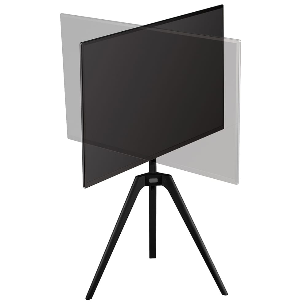 Ttap Tripod Floor TV Stand in Black Wood image 5
