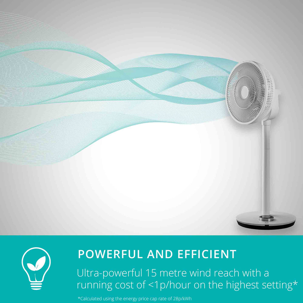 Duux Whisper Flex Smart Fan in Grey - DXCF19 image 6