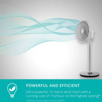 Duux Whisper Flex Smart Fan in Grey - DXCF19 image 6