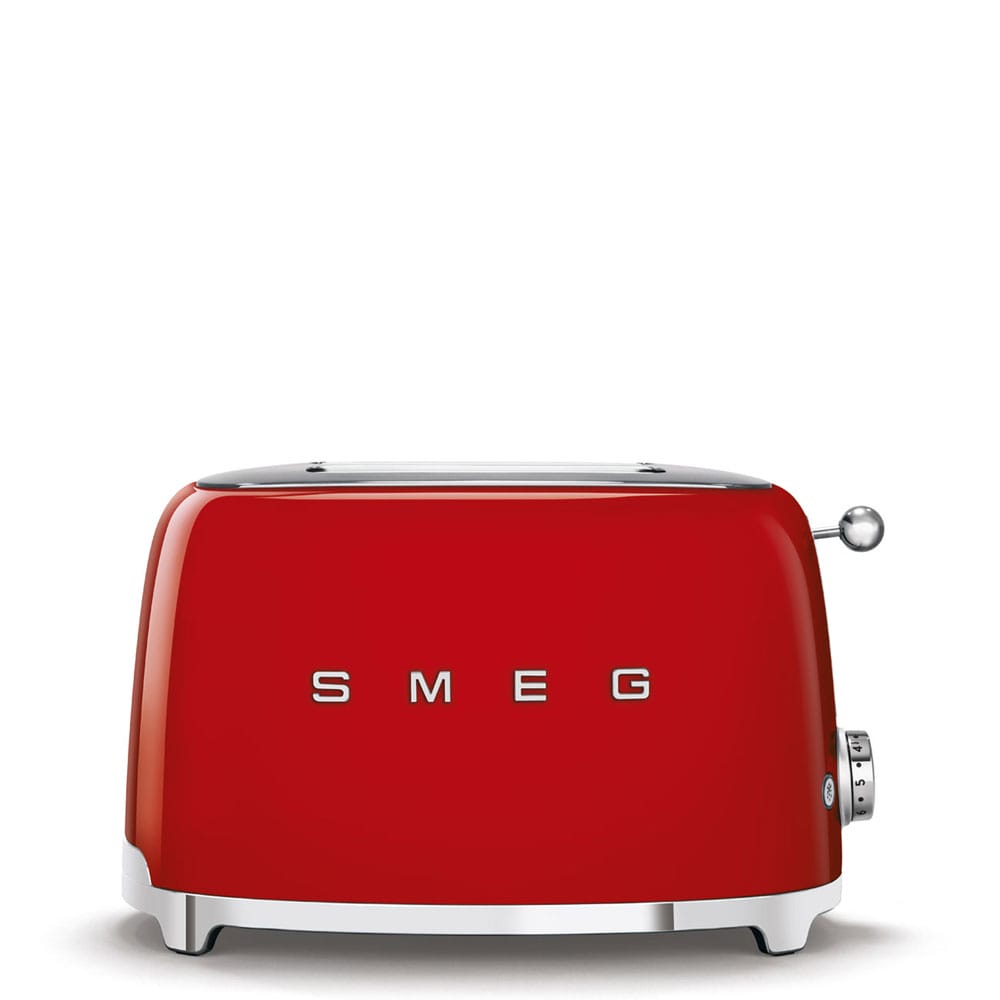 Smeg TSF01RDUK Retro Style 2 Slice Toaster Red image 1