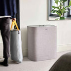 Joseph Joseph Tota Trio 90L Grey Laundry Separation Basket - 50024 image 3