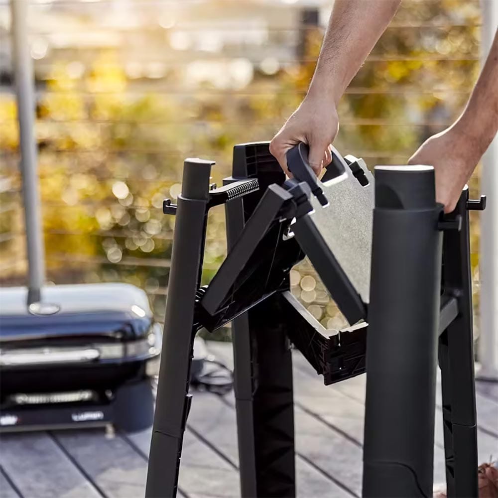 Weber Lumin Compact Electric Barbecue with Stand in Black - 91010874 image 8