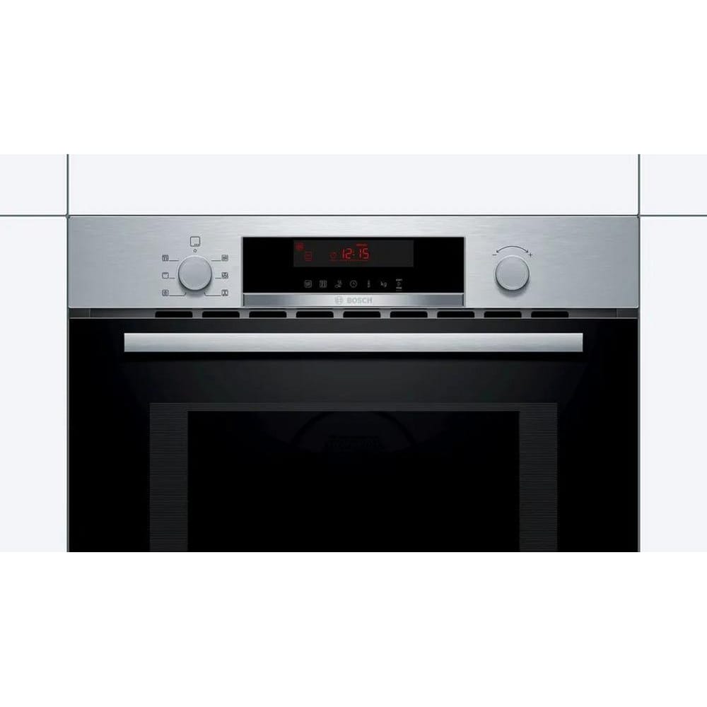Bosch CMA583MS0B Built In Electric Compact Oven, Grill & Microwave, 45cm High, Stainless Steel image 1