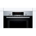 Bosch CMA583MS0B Built In Electric Compact Oven, Grill & Microwave, 45cm High, Stainless Steel image 1