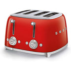 Smeg TSF03RDUK Retro Style 4 Slice Toaster Red image 0
