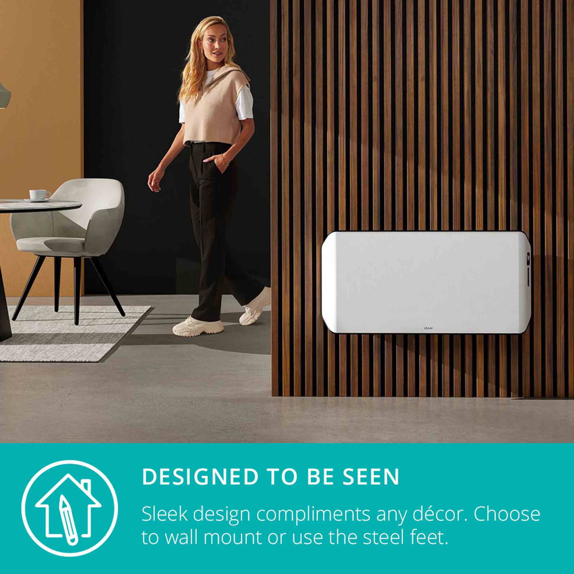 Duux Edge 1000 Smart Convector Heater in White - DXCH21UK image 3