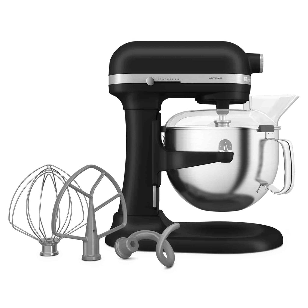 KitchenAid Artisan Mixer Bowl-Lift 5.6L Matte Black 5KSM60SPXBBM image 2