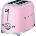Smeg TSF01PKUK Retro Style 2 Slice Toaster Pink image 0