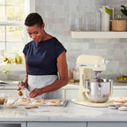 KitchenAid Artisan Mixer Bowl-Lift 6.6L in Almond Cream 5KSM70SHXBAC image 4