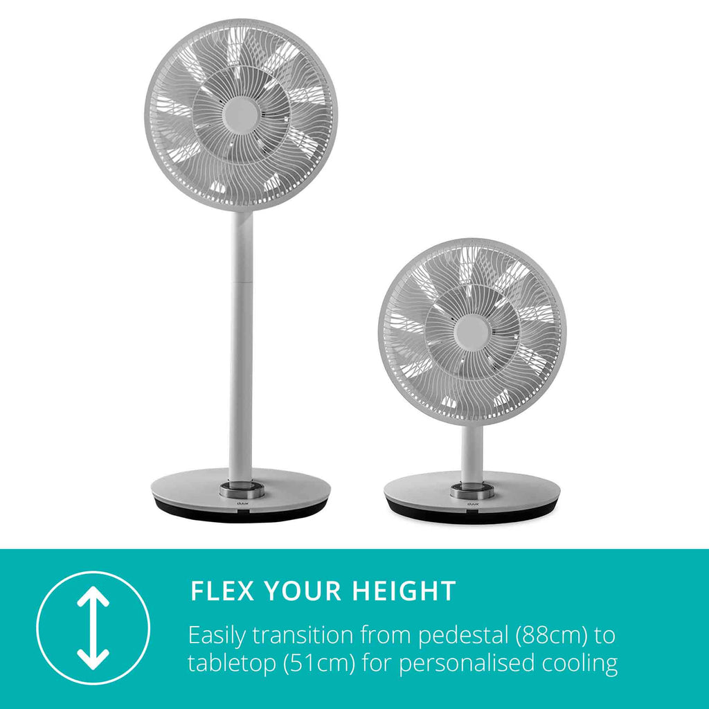 Duux Whisper Flex Smart Fan in Grey - DXCF19 image 3