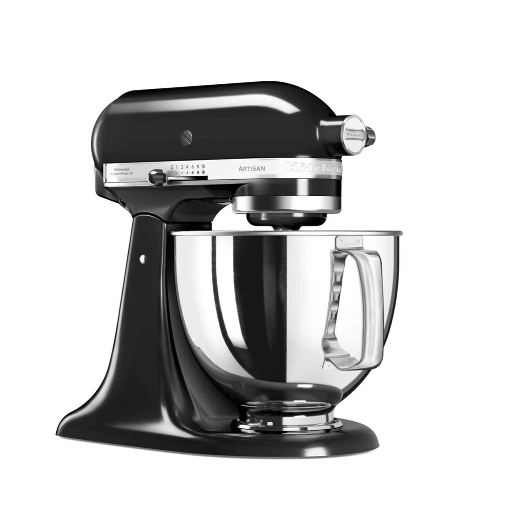 KitchenAid 4.8 Litre Artisan Stand Mixer in Onyx Black - 5KSM125BOB image 2