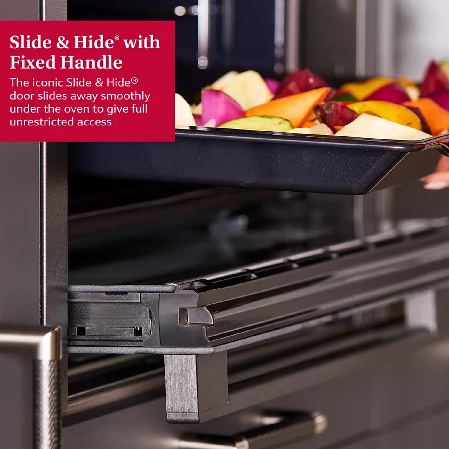 Neff B3ACE4AN3B Built In Single Electric Multi-function Fan Oven with Grill, Slide&Hide®, Stainless Steel image 2