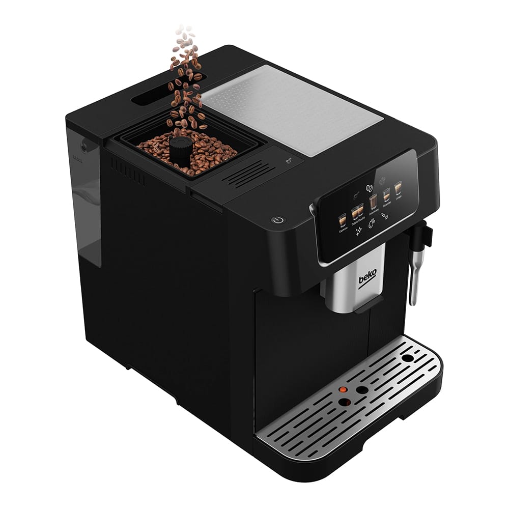 Beko CaffeExperto Bean To Cup Fully Automatic Espresso Coffee Machine in Black - CEG7302B image 10