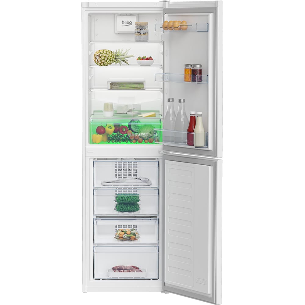 Beko CNG4582VW 182cm Tall Fridge Freezer, 168 Litre Fridge, 102 Litre Freezer, 54cm Wide, Frost Free, White image 3