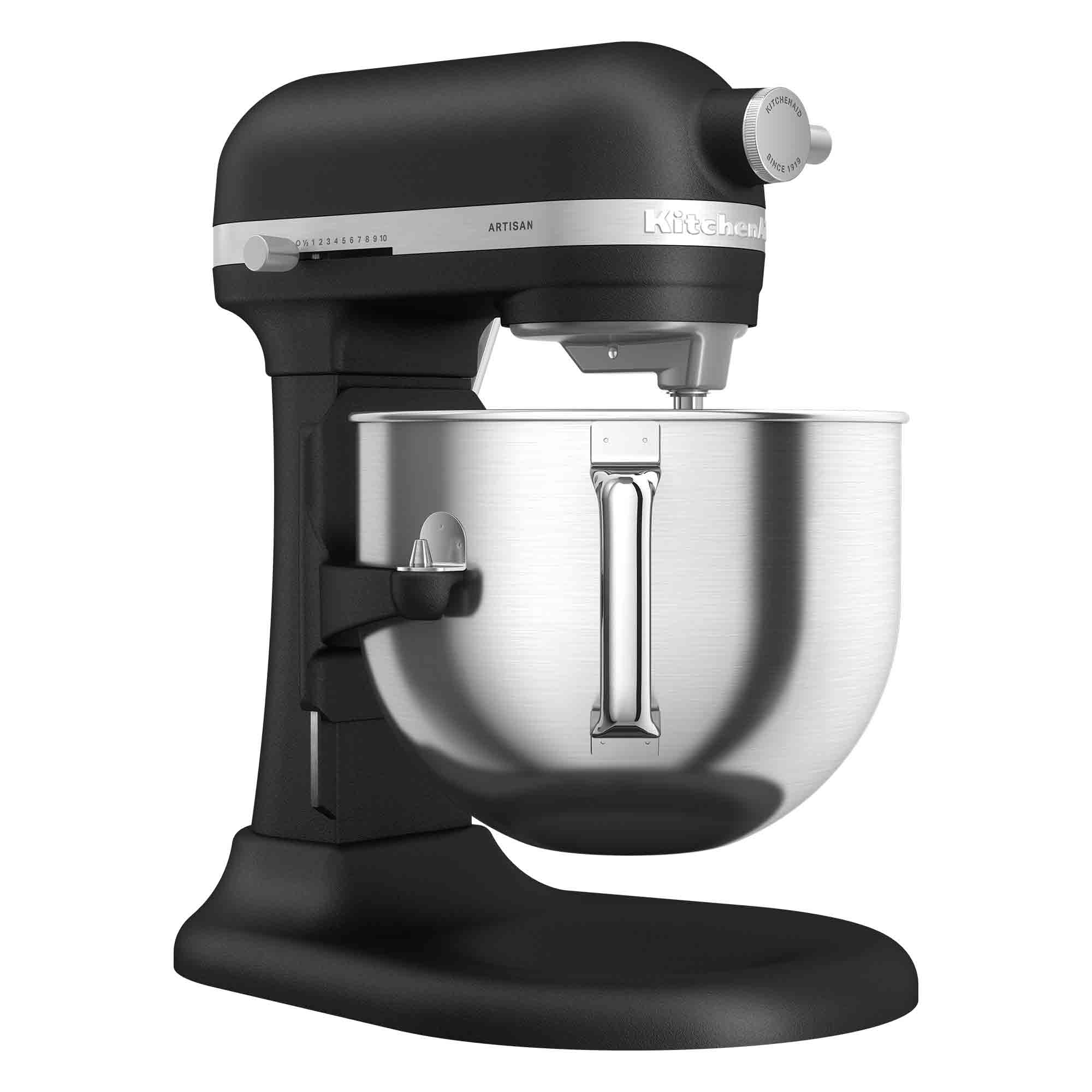 KitchenAid Artisan Mixer Bowl-Lift 6.6L in Cast Iron Black 5KSM70SHXBBK image 1