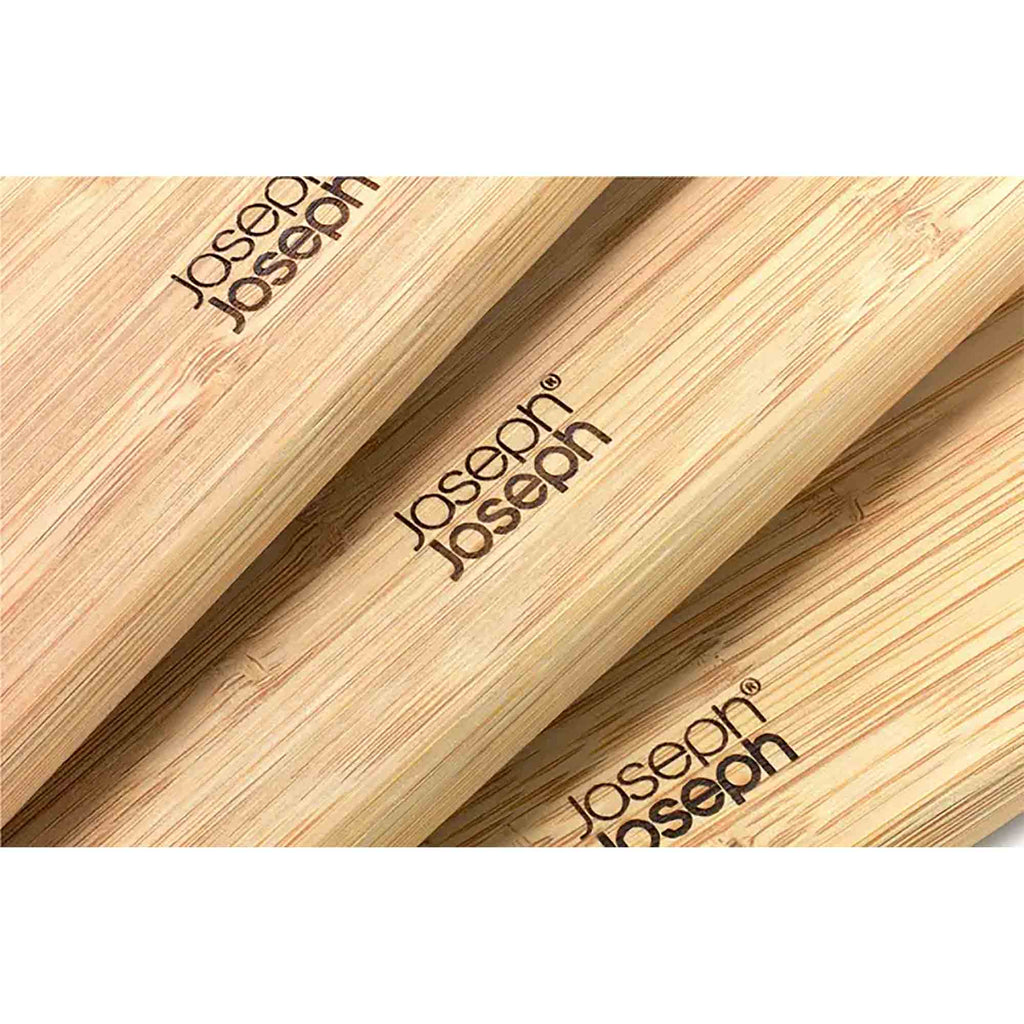 Joseph Joseph Folio Steel 3 Piece Chopping Board Set in Bamboo – 1000077