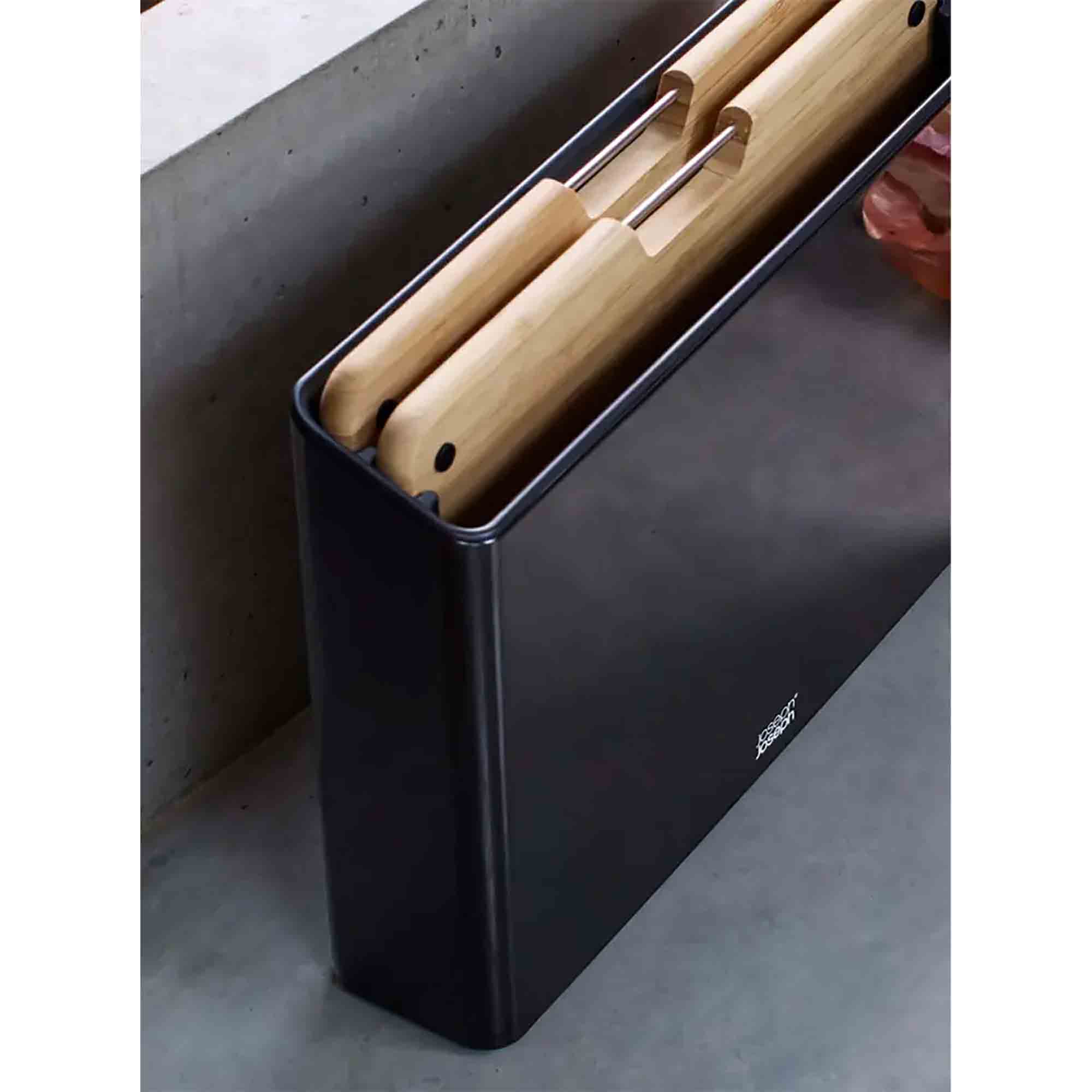 Joseph Joseph Folio Steel 3 Piece Chopping Board Set in Bamboo – 1000077
