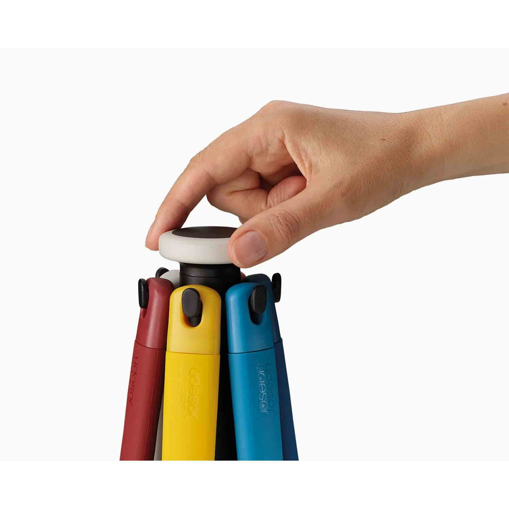 Joseph Joseph Elevate™ 6-Piece Multicolour Utensil Set with Rotating Storage Stand – 10544