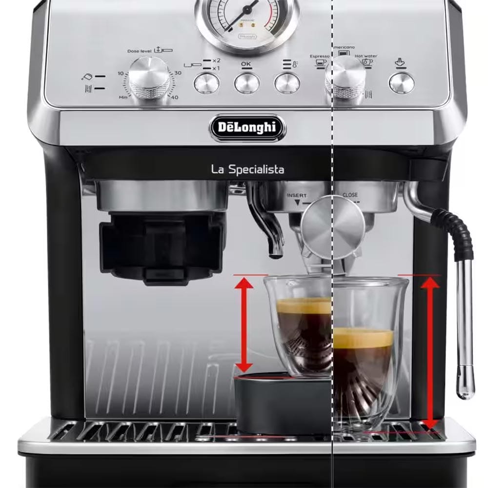 Delonghi La Specialista Arte Bean to Cup Espresso Coffee Machine in Stainless Steel EC9155MB image 1