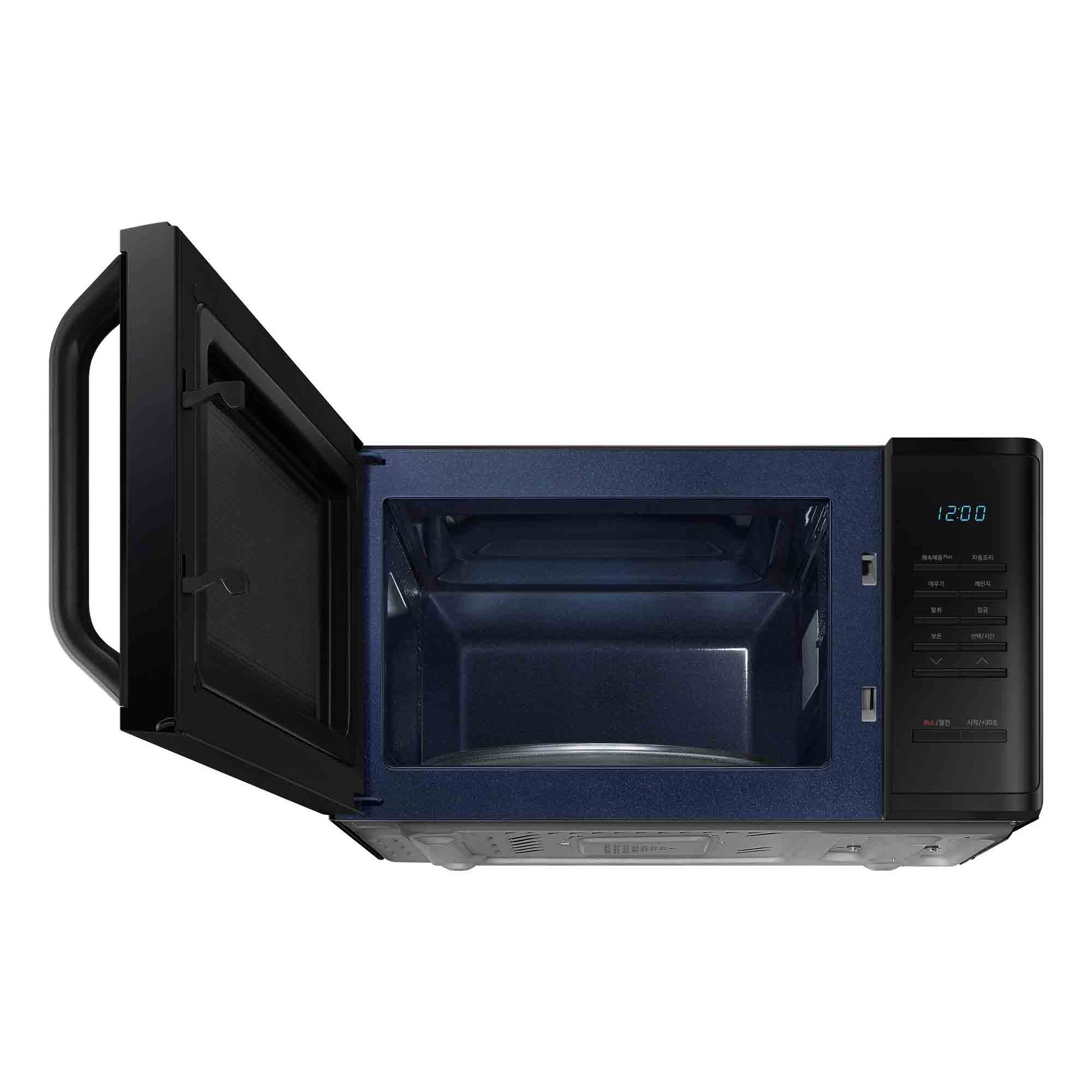 Samsung 23L 900W Solo Microwave Oven with Triple Distribution System in Black - MS23K3515AKEU image 3