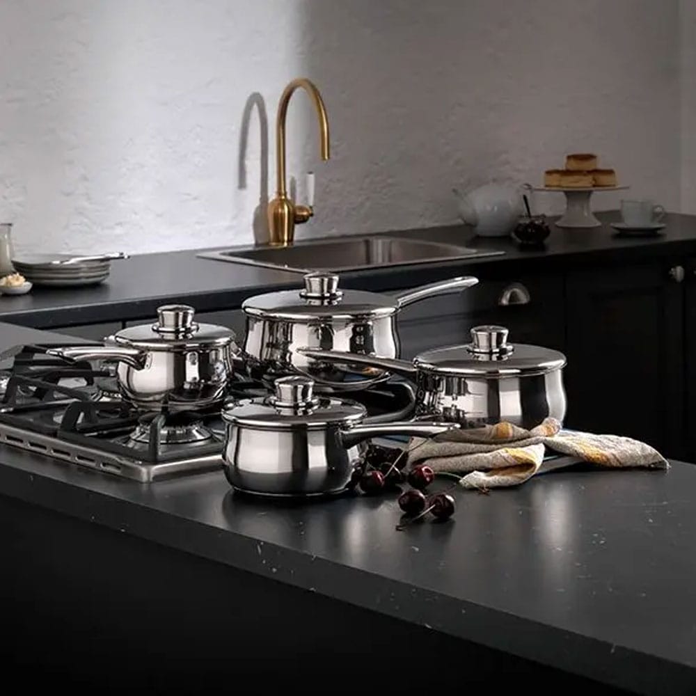 Stellar 1000 4 Piece Saucepan Set S1A4 image 1