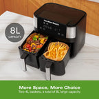 Hamilton Beach HealthyCook Dual 2 x 4L Air Fryer - HB4006 image 3