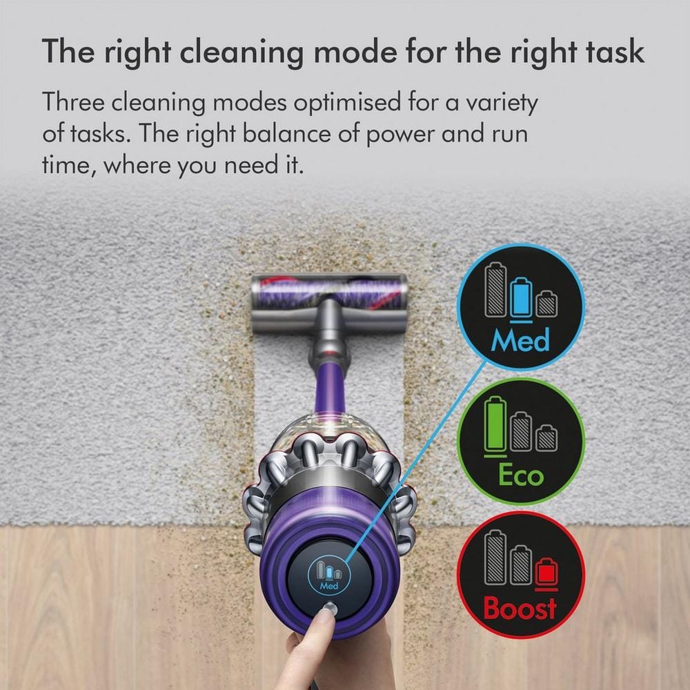 Dyson V11 Advanced Cordless Vacuum Cleaner with Up to 60 minutes run time - Nickel/Purple image 2
