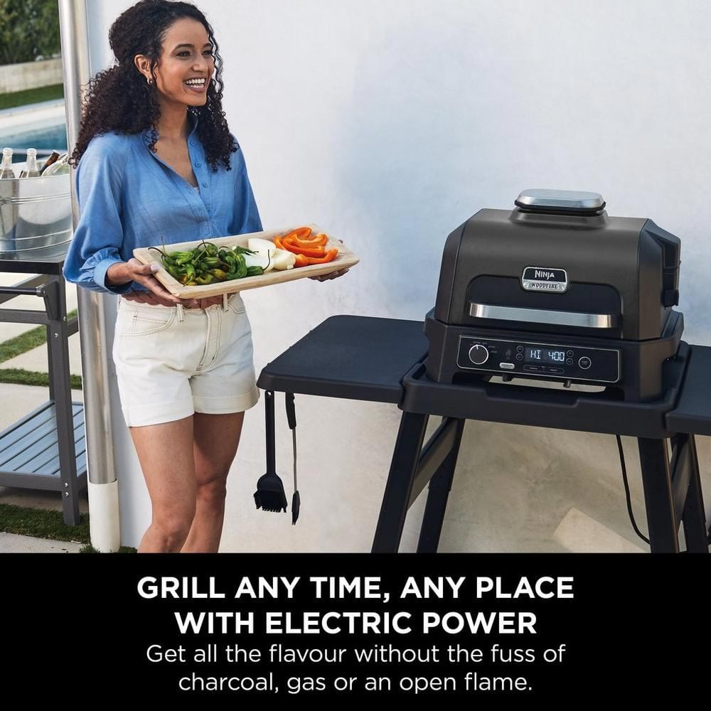 Ninja Woodfire Pro XL Electric BBQ Grill & Smoker OG850UK image 10