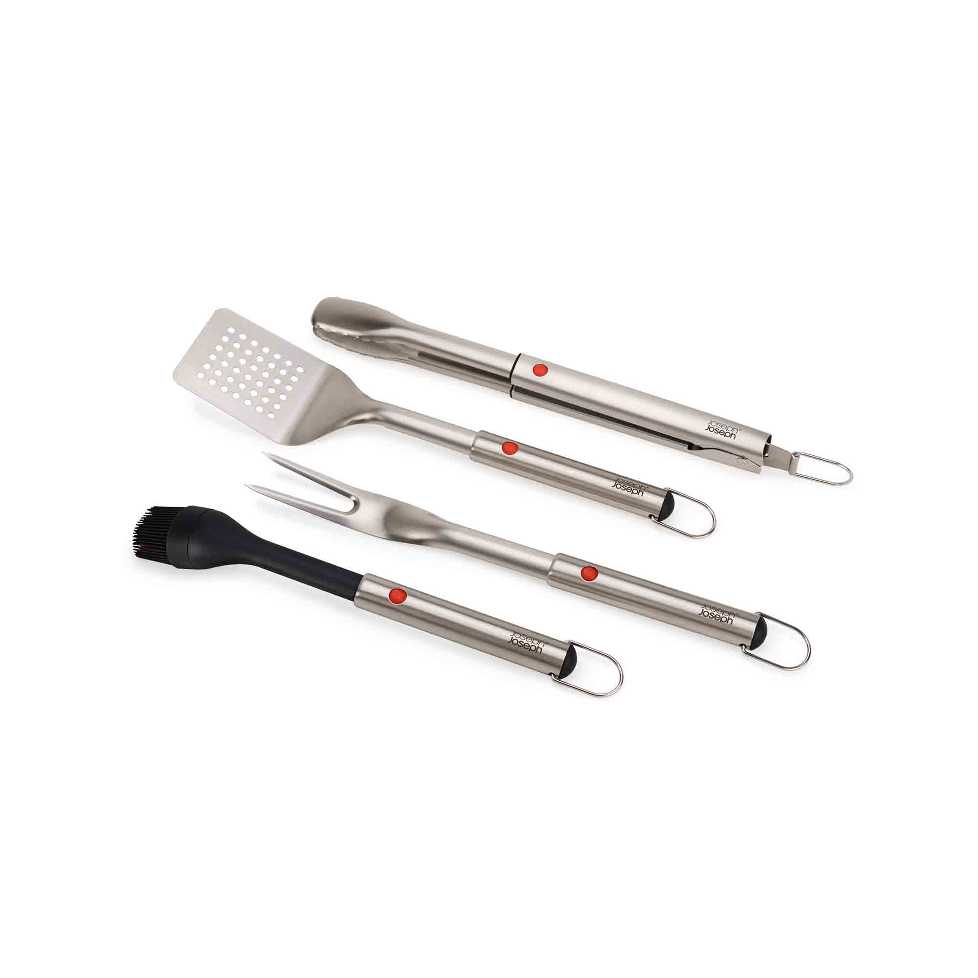 Joseph Joseph GrillOut™ 4-Piece Stainless-Steel BBQ Utensil Set with Storage Case - 2000001 image 0