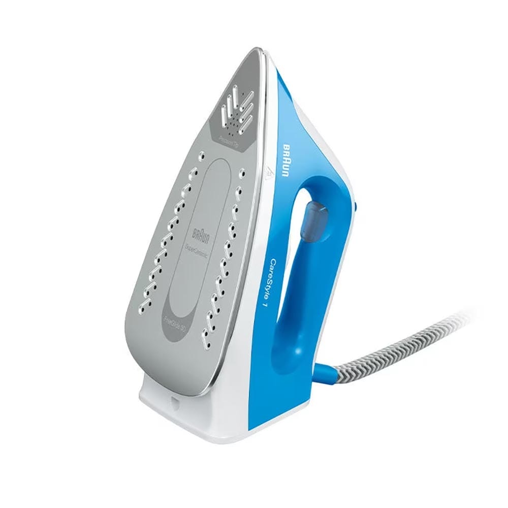 Braun CareStyle 1 Steam Generator Iron in White & Blue - IS1012 image 1