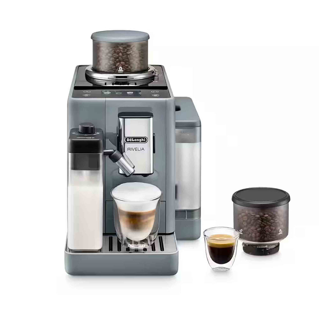 Delonghi Rivelia Bean to Cup Coffee Machine in Grey - EXAM44055G image 0