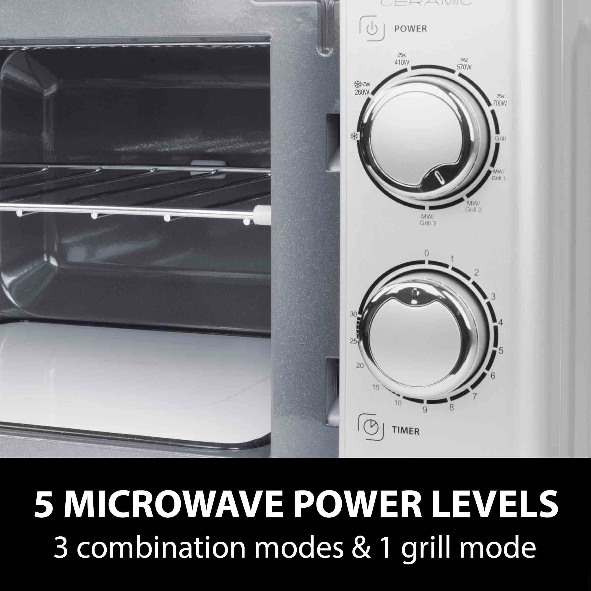 Caso Design MG20 EcoStyle Ceramic 20 Litre Microwave - 03316 image 3