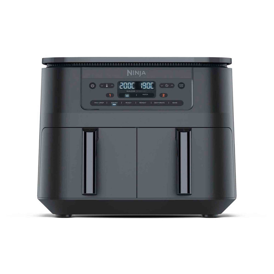 Ninja 7.6 litre 6-in-1 Dual Zone Air Fryer in Gun Metal Grey - DZ300UK image 0