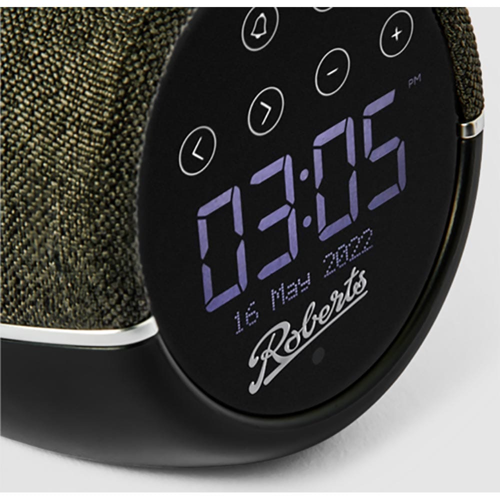 Roberts Radio ZENPLUSBLK DAB Clock Radio with Bluetooth in Black image 2