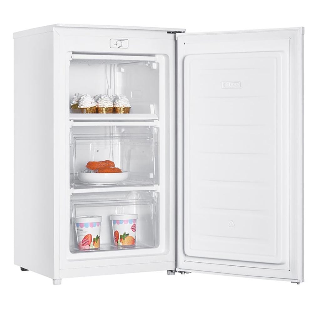 Teknix UC48F2W Undercounter Freezer, 60 Litre Capacity, 48cm Wide, Manual Defrost, White image 6