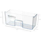 Bosch KTR15NWEAG Undercounter Larder Fridge, 134 Litre Fridge, 56cm Wide, White image 2