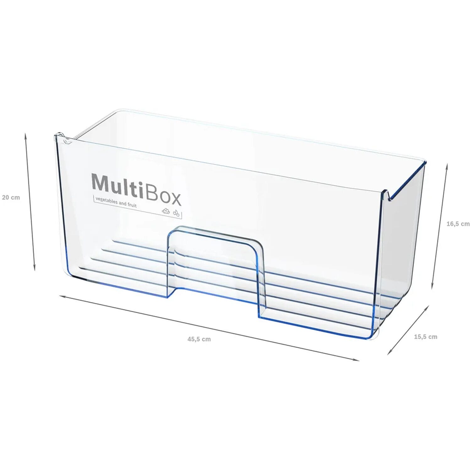 Bosch KTR15NWEAG Undercounter Larder Fridge, 134 Litre Fridge, 56cm Wide, White image 2