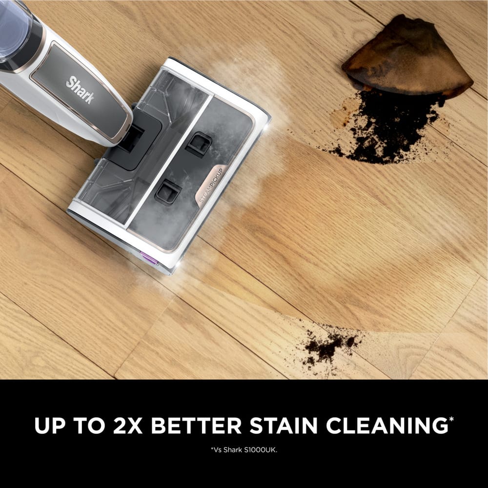 Shark SteamPickUp Hard Floor Cleaner in White - SD200UK image 4