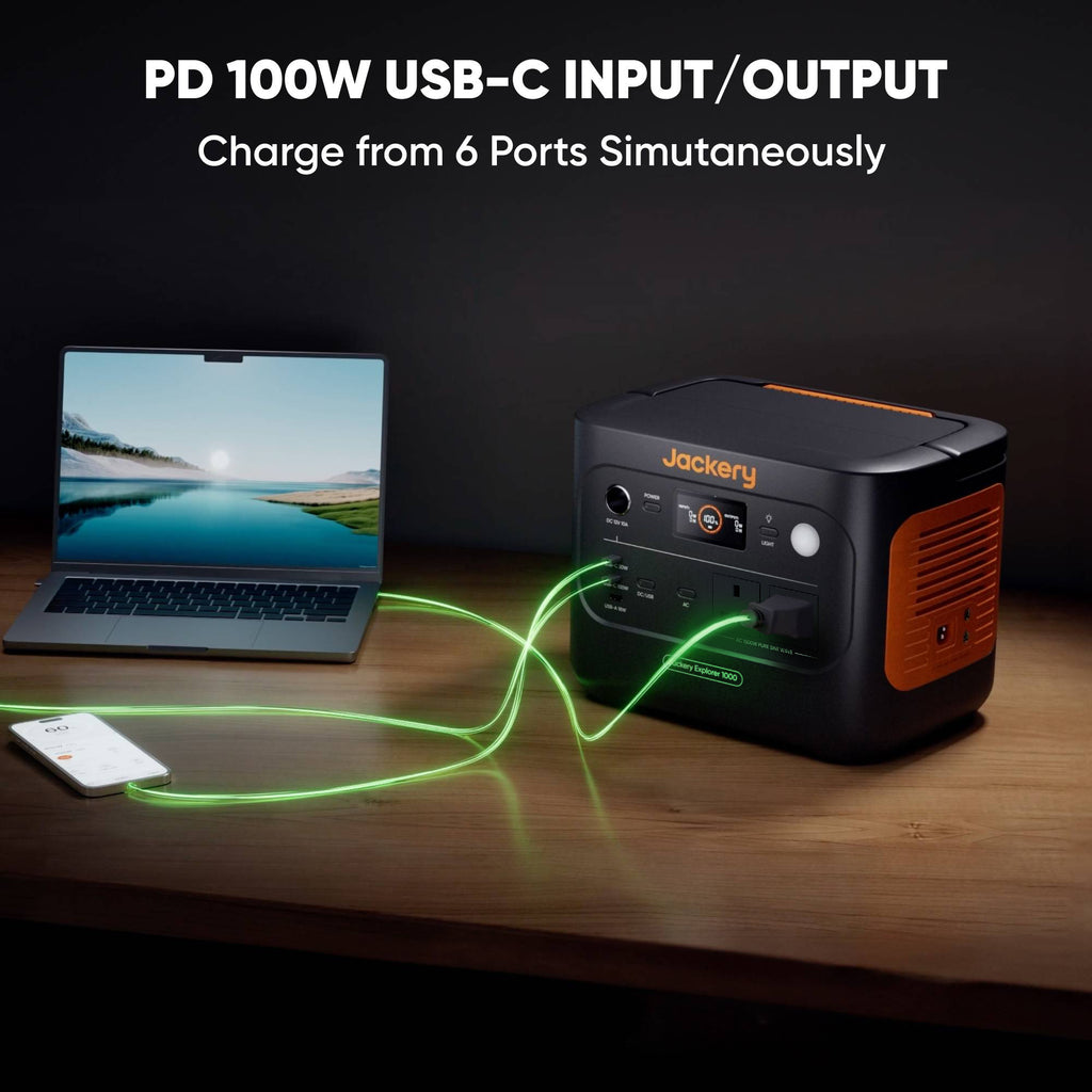 Jackery Explorer 1000 v2 Portable Power Station - JE-1000D