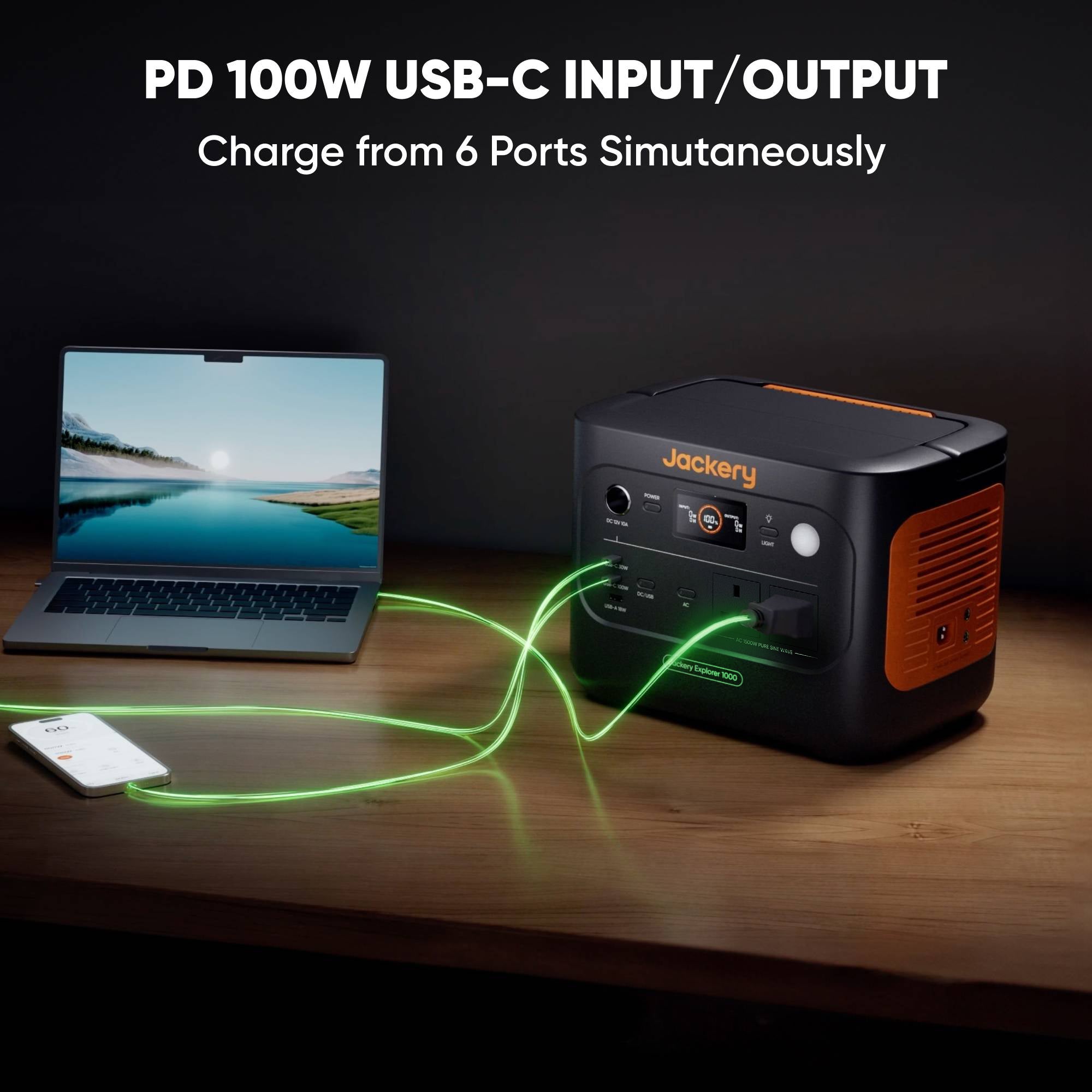 Jackery Explorer 1000 v2 Portable Power Station - JE-1000D