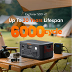 Jackery Explorer 500 v2 Portable Power Station (21-0001-000276)