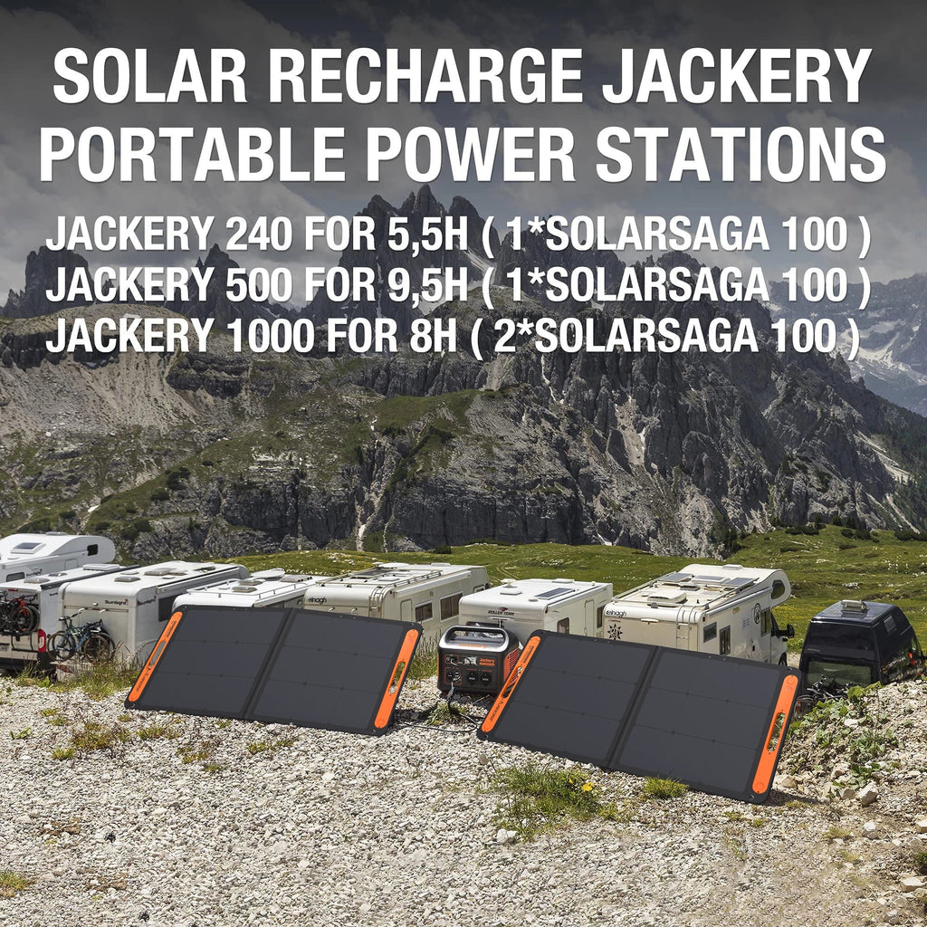Jackery SolarSaga 100W Foldable Solar Panel (JS-100F)