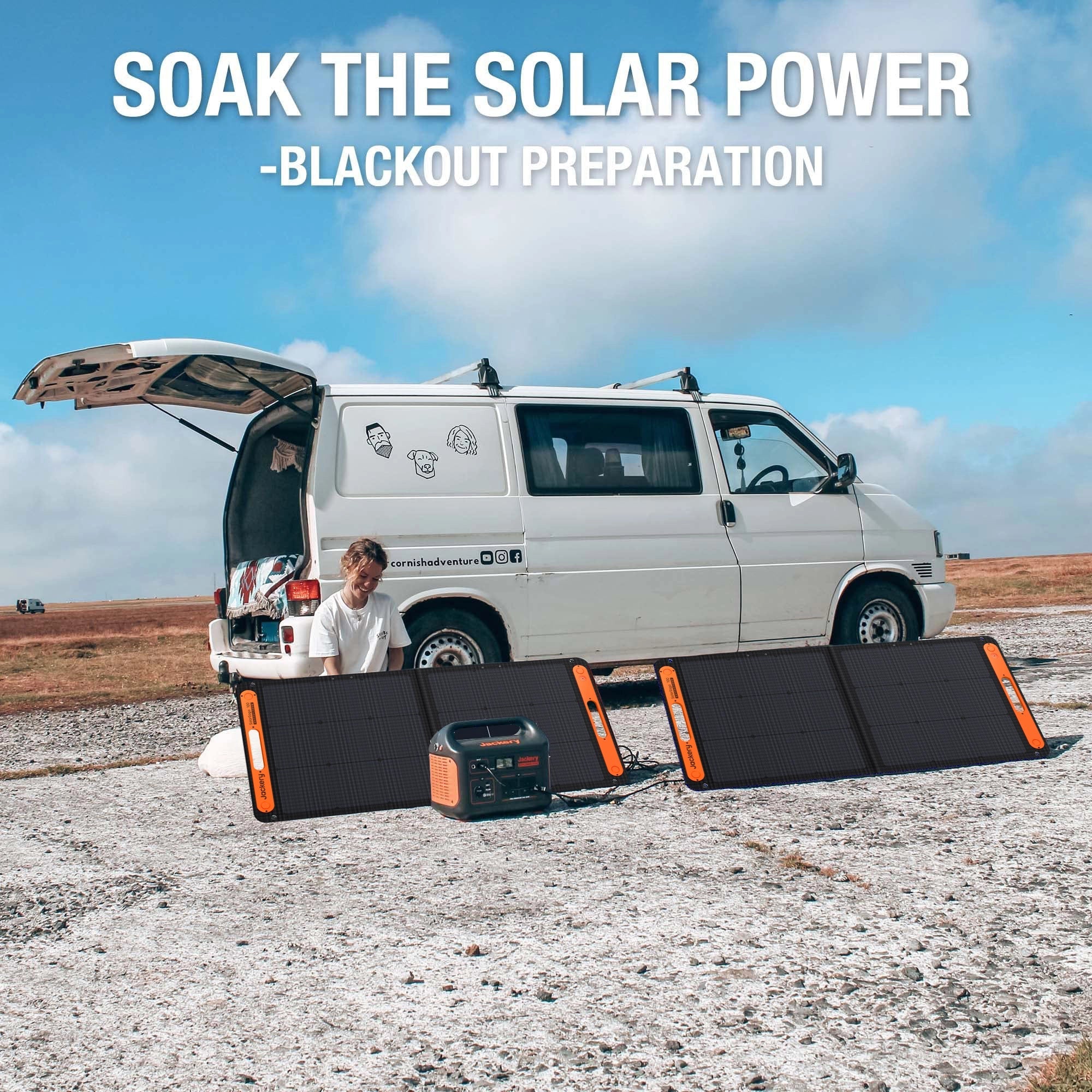 Jackery SolarSaga 100W Foldable Solar Panel (JS-100F)